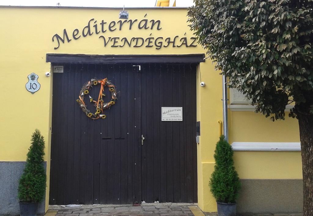 Mediterran Vendeghaz ケチケメート エクステリア 写真